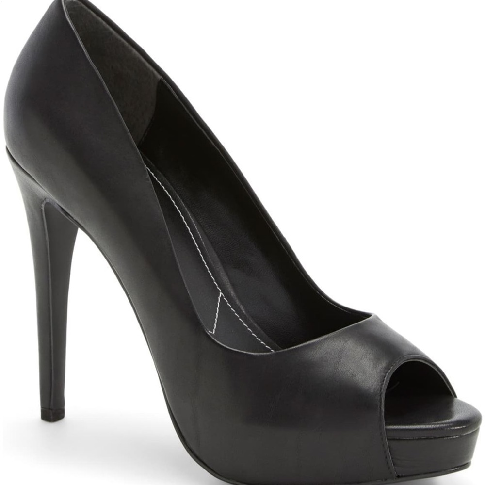 Charles David Peep Toe Pumps